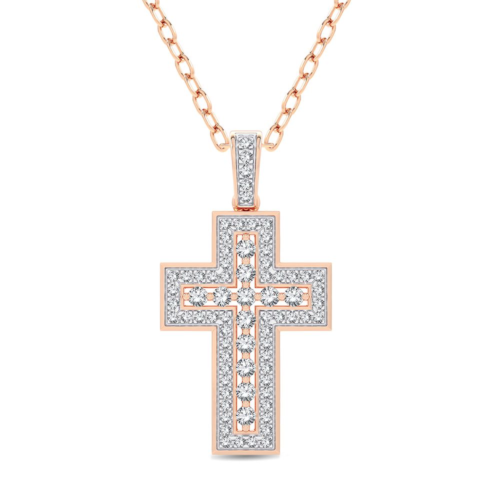 14K 0.50CT Diamond Pendant