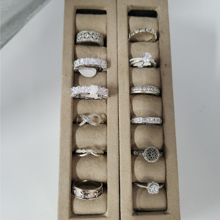 New Sterling Silver Rings Assorted Elegant & CZ Styles Starting at 29.99