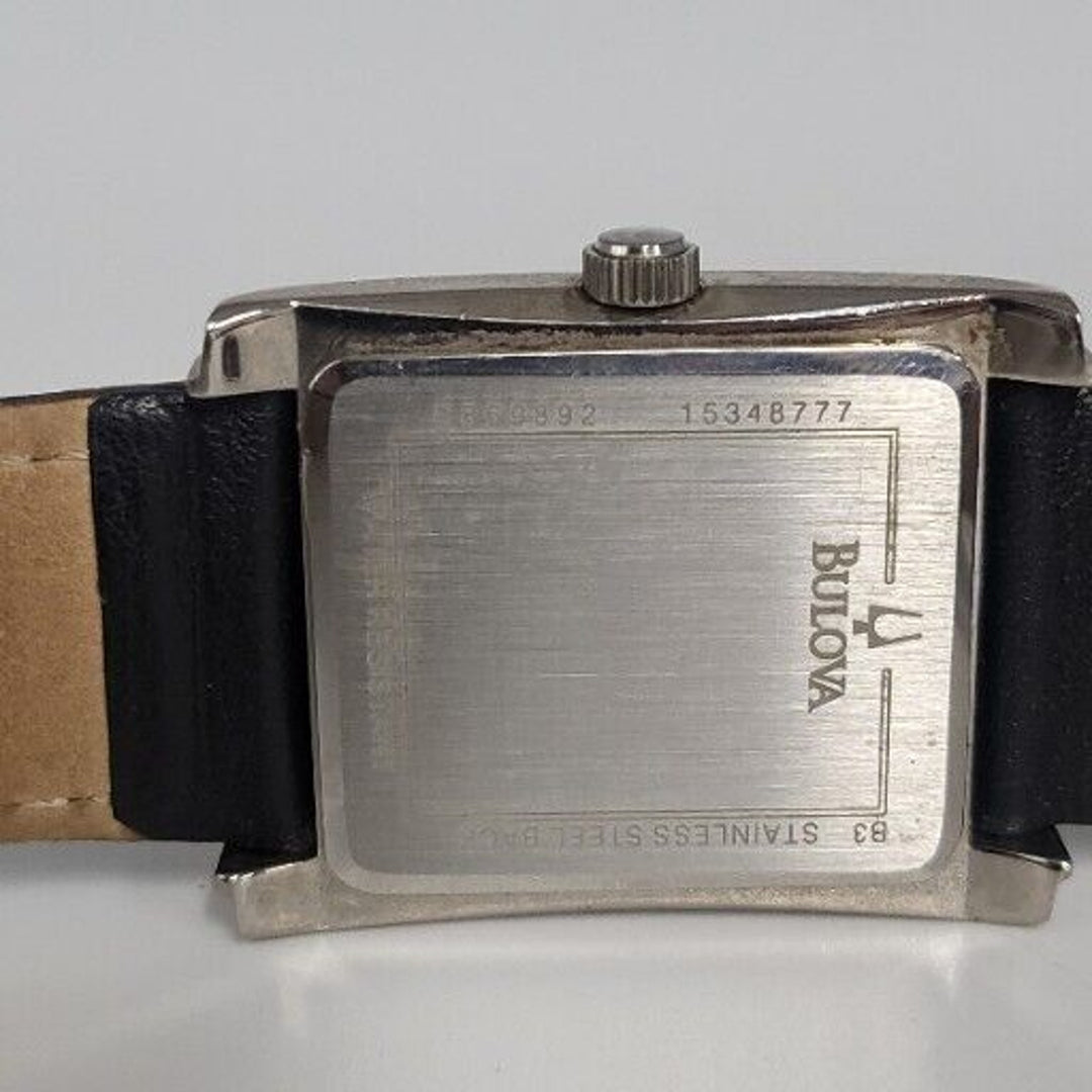 Bulova Watch Model C869892 With Leather Band