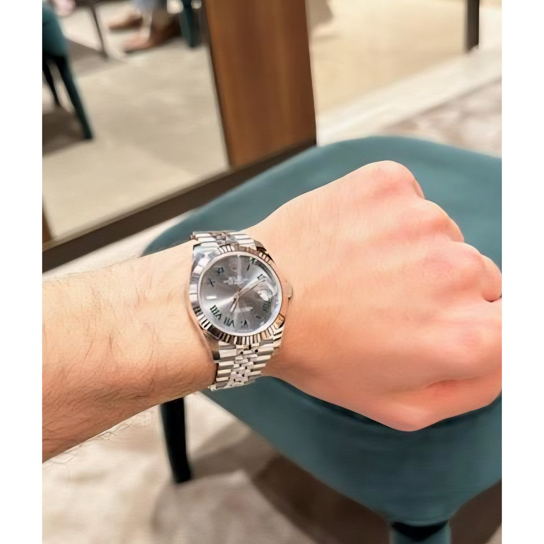 Rolex Datejust 41mm 126334-0022 Jubilee Wimbledon Dial Watch 2025 Full Set, New with box and papers, Stainless Steel & 18k White Gold Wimbledon Dial Jubilee