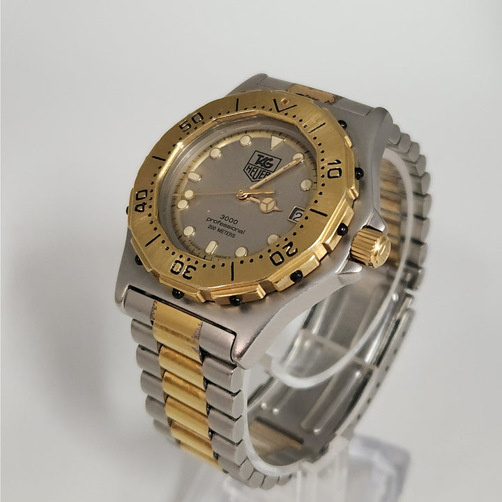 Vintage TAG Heuer 3000 Professional Two-Tone Quartz Watch 200M