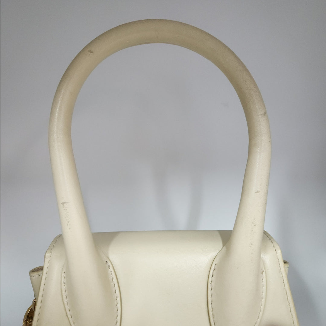 JACQUEMUS The Chiquito Noeud leather shoulder bag