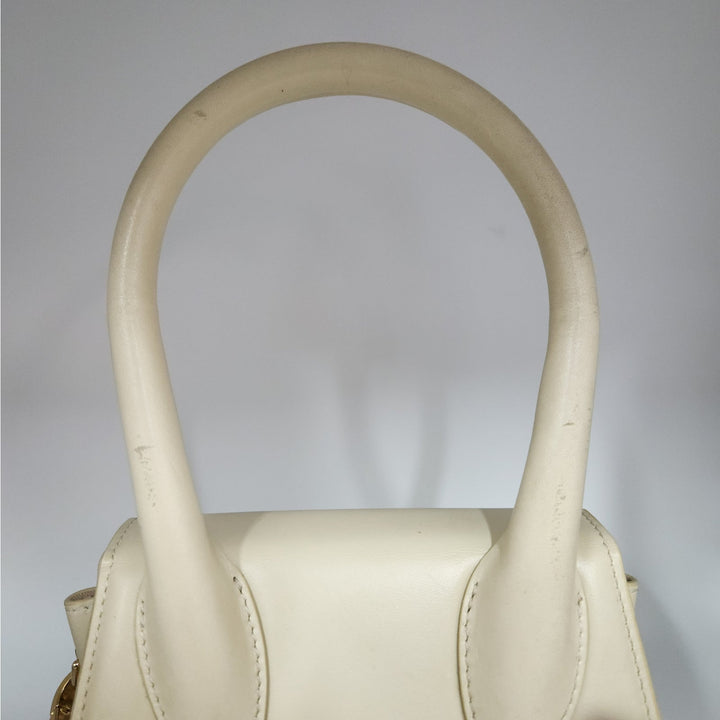 JACQUEMUS The Chiquito Noeud leather shoulder bag