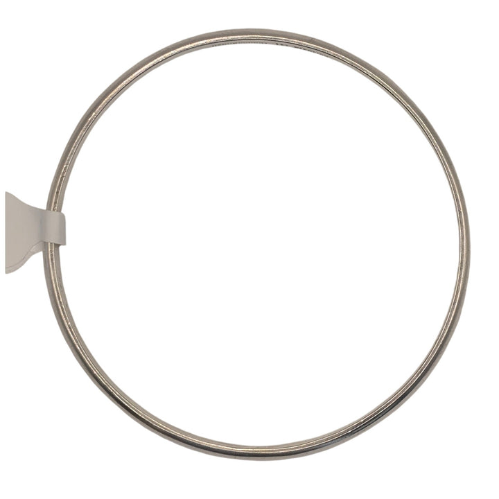 Handwrought IC Sterling Silver Bangle Bracelet 17.8g Minimalist Classic Style