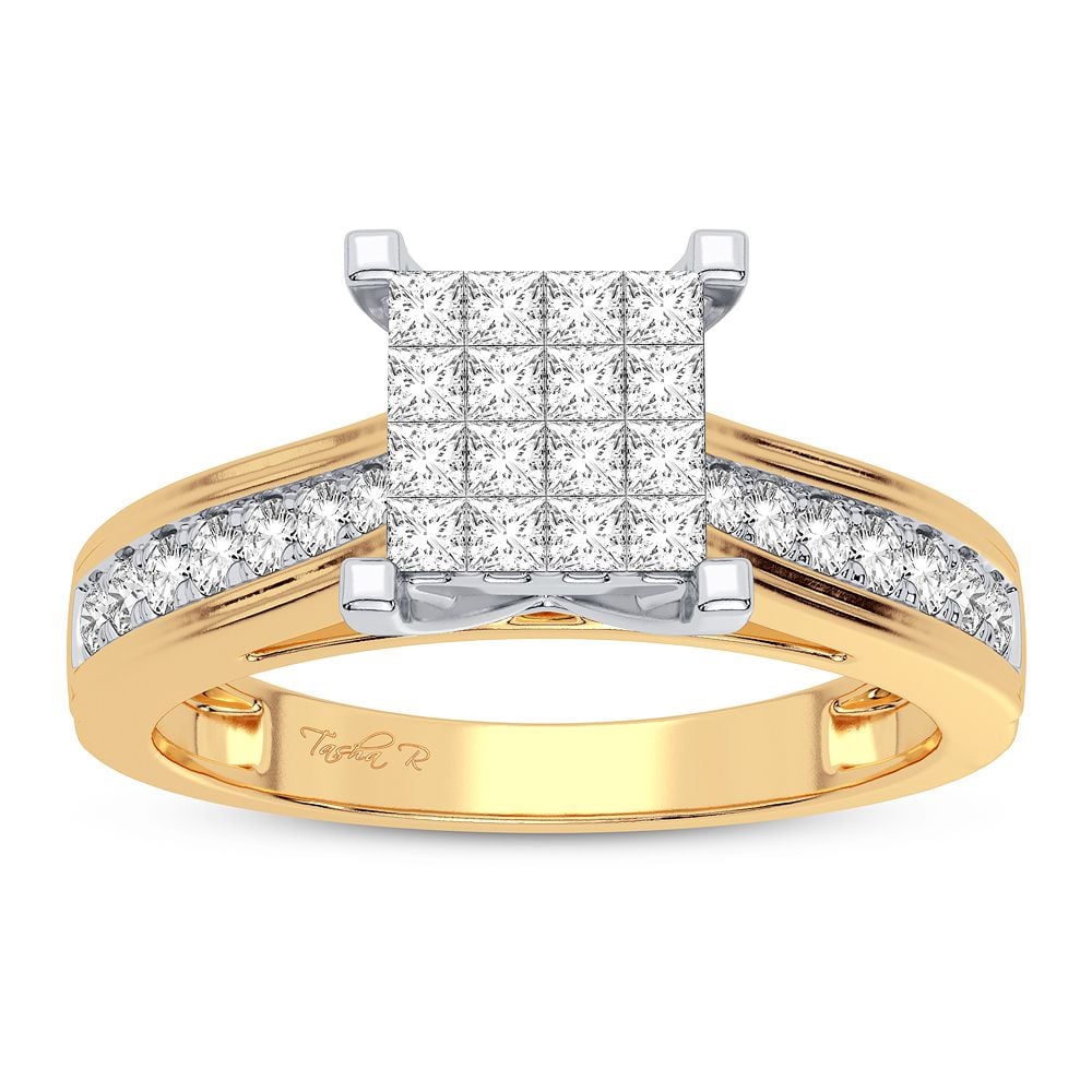 Gorgeous 10K 0.42CT Diamond Ring