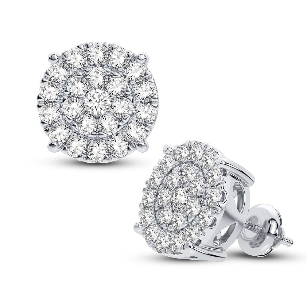 Beautiful 10K 0.75CT DIAMOND EARRING