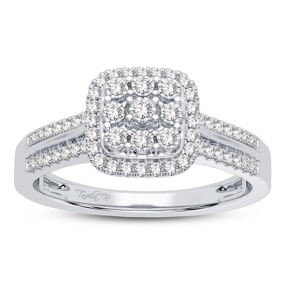 Beautiful 10K 0.17CT DIAMOND RING
