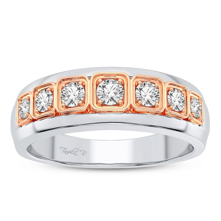 14K White Gold 0.50CT Diamond Ring