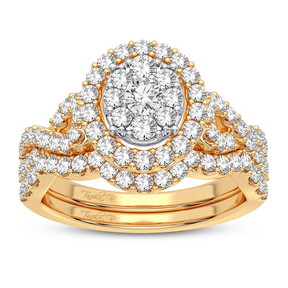 10K Yellow Gold 1.00CT Diamond Ring