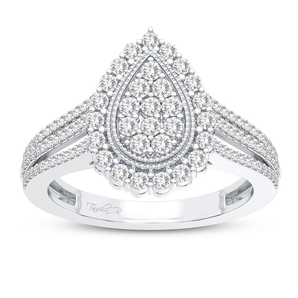 Magnifcnet 10K 0.20CT DIAMOND RING