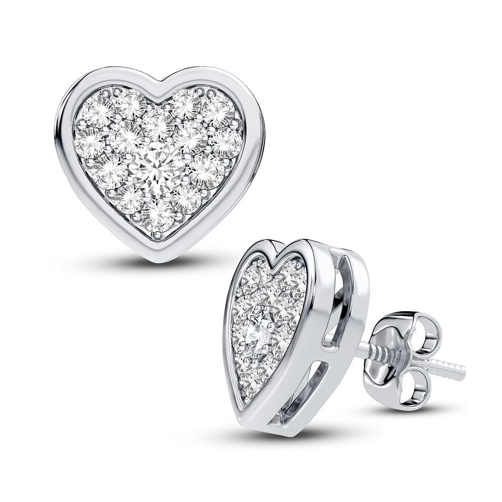 Dazzling 14K 0.33CT DIAMOND EARRING