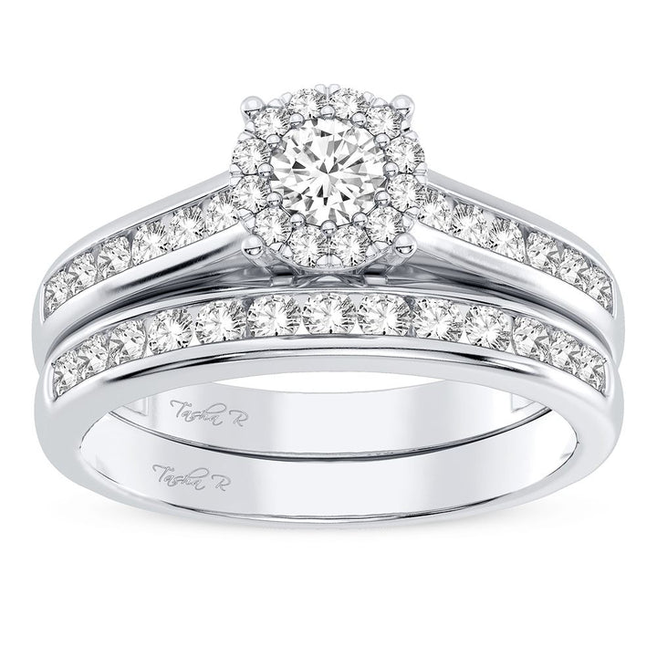 Brilliant 14k White Gold 0.75CT Lab Diamond Ring