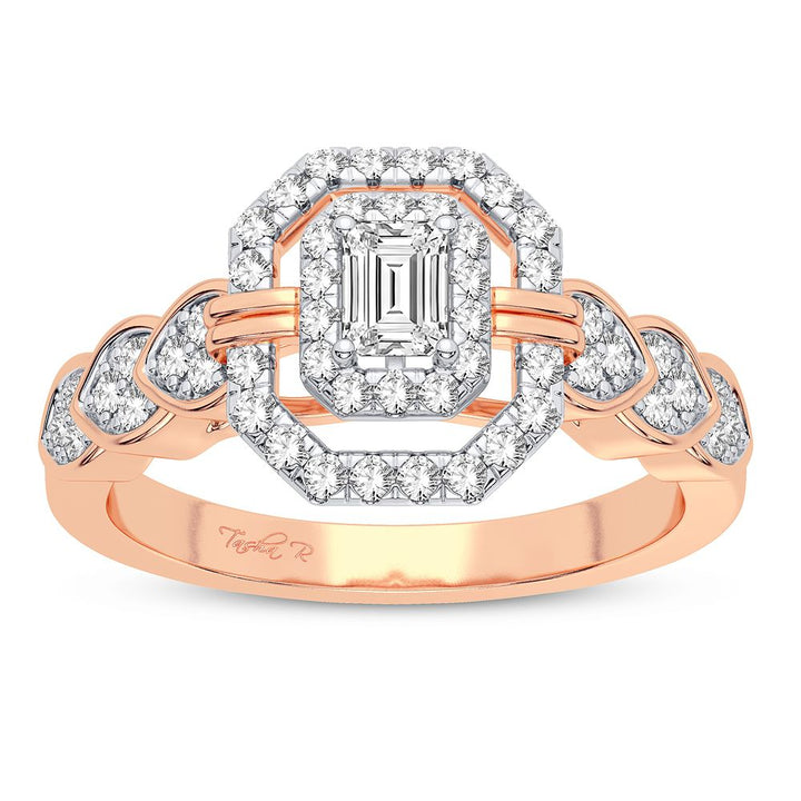 Timeless 14K Yellow Gold Solitaire Lab Diamond Engagement Ring