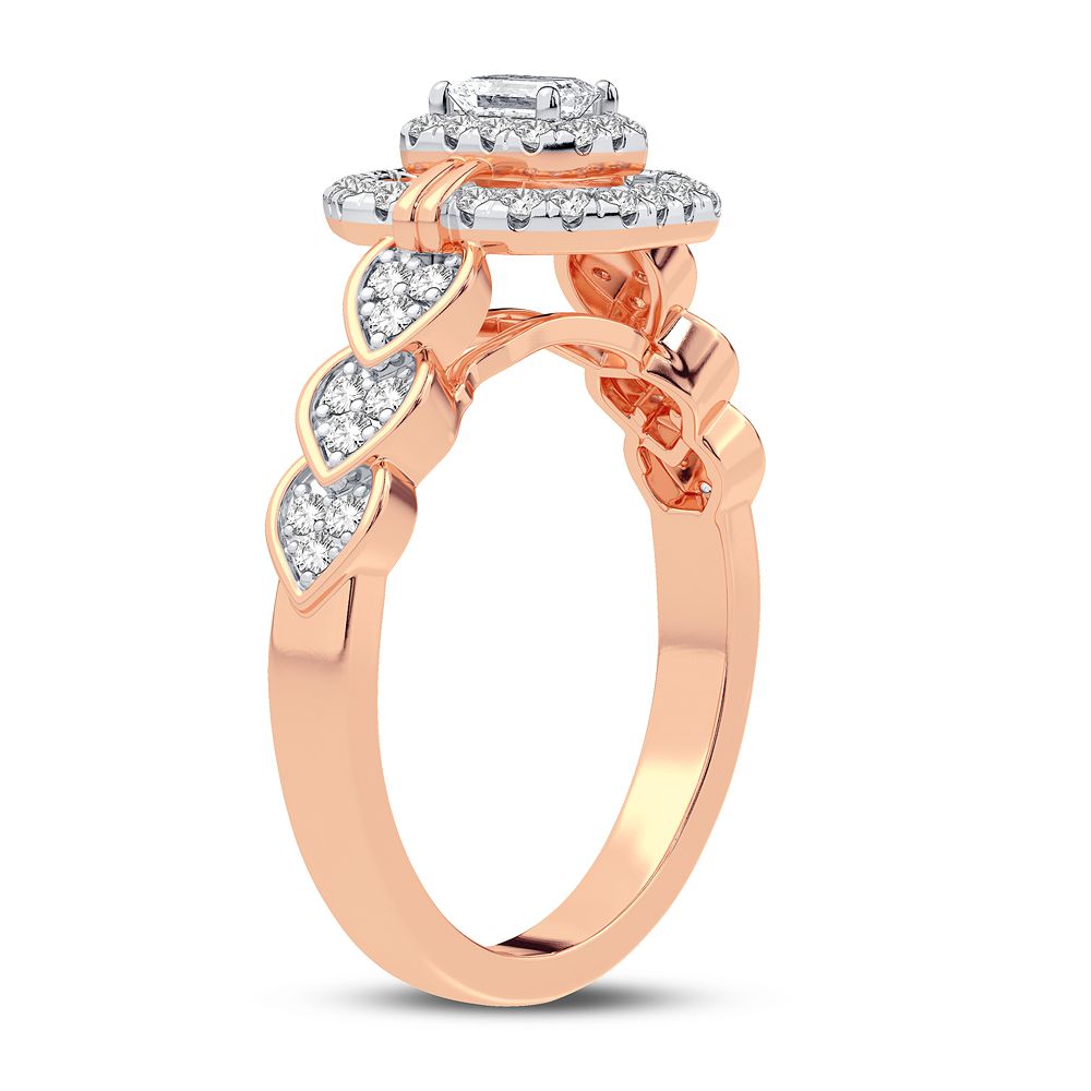 Timeless 14K Yellow Gold Solitaire Lab Diamond Engagement Ring