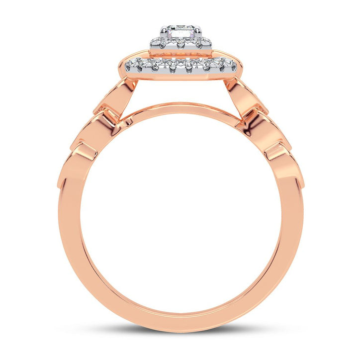 Timeless 14K Yellow Gold Solitaire Lab Diamond Engagement Ring