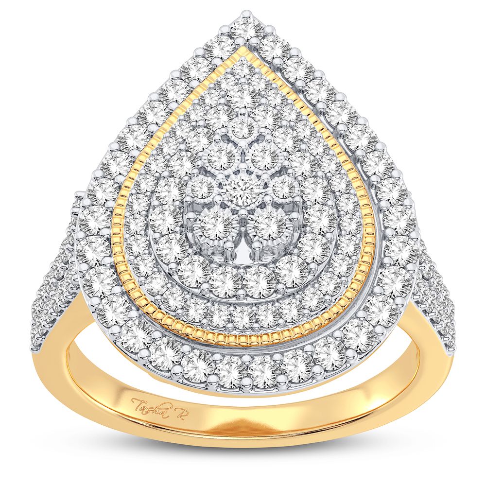 10K Yellow Gold 1.00CT Diamond Ring