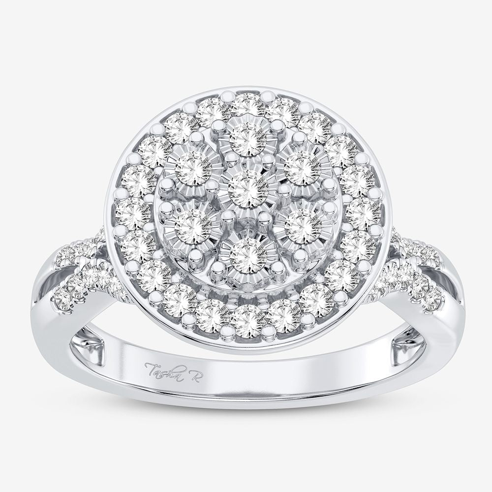 Dazzling 10K 0.50CT DIAMOND RING