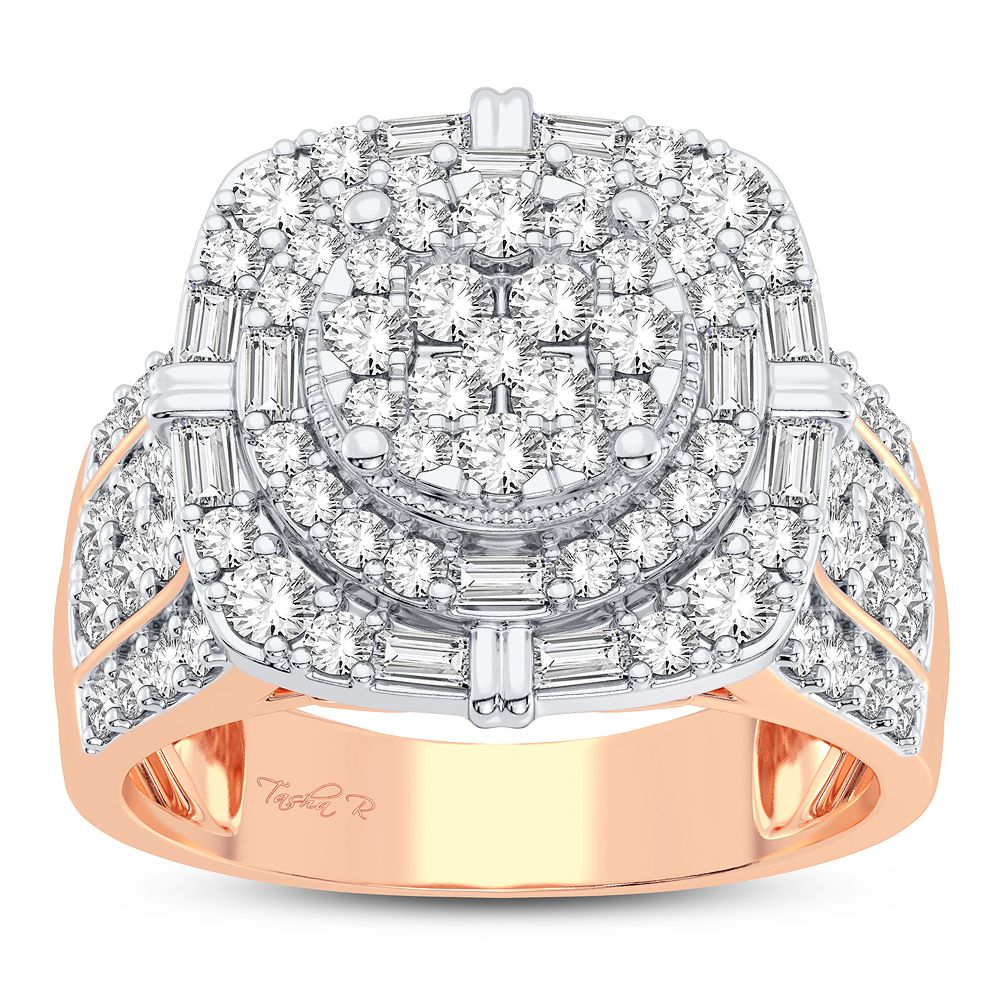 14K Rose Gold 1.50CT Diamond Ring