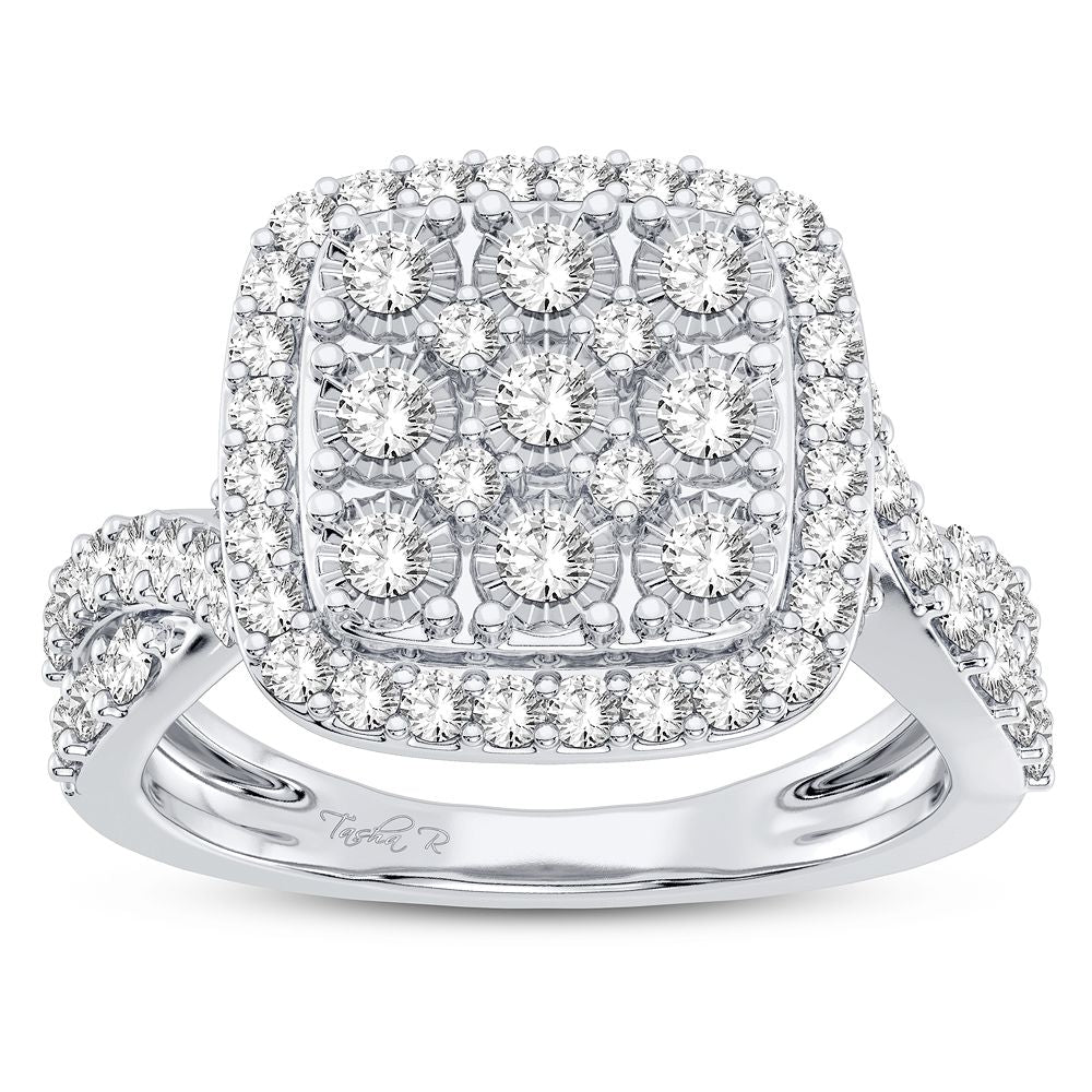 Exquisite 10K 1.00CT DIAMOND RING