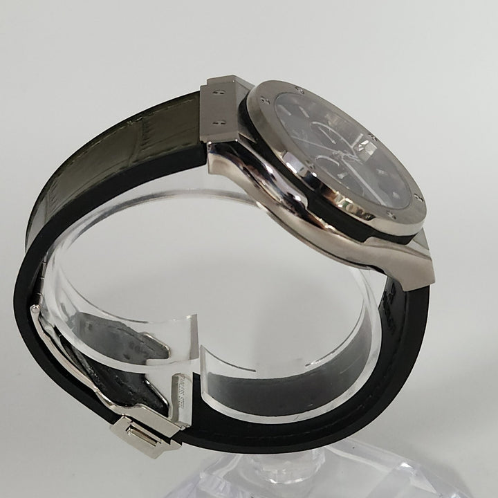 Hublot Classic Fusion Chronograph Green Titanium's Mint Automatic Men Watch