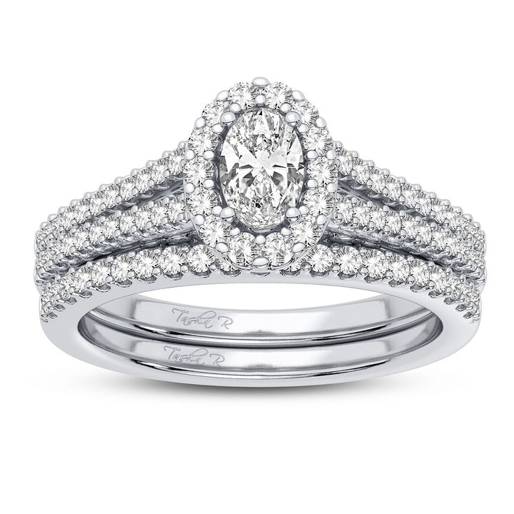 14k Rose Gold Lab Diamond Engagement Ring (0.9CT)