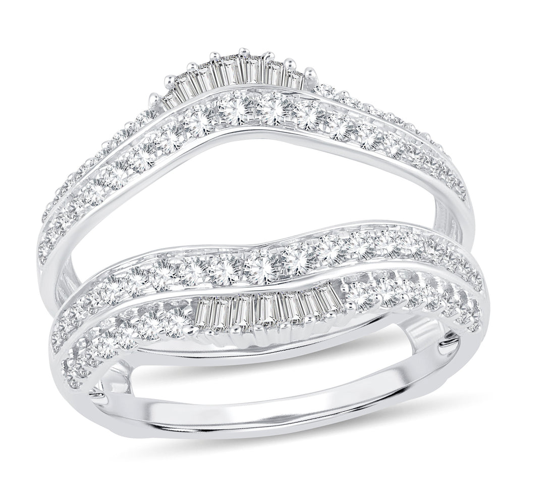 Exquisite 14K 0.75ct Ring Guard