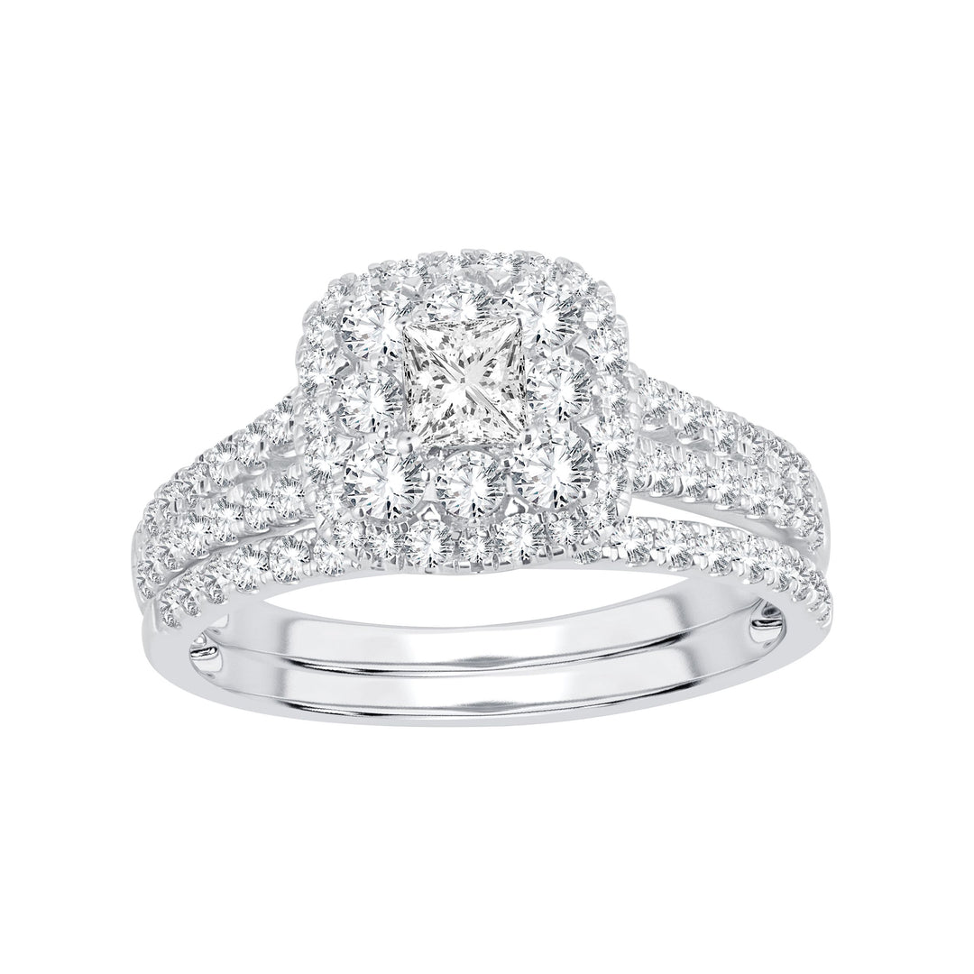Gorgeous 14K 1.17CT Diamond Bridal Ring