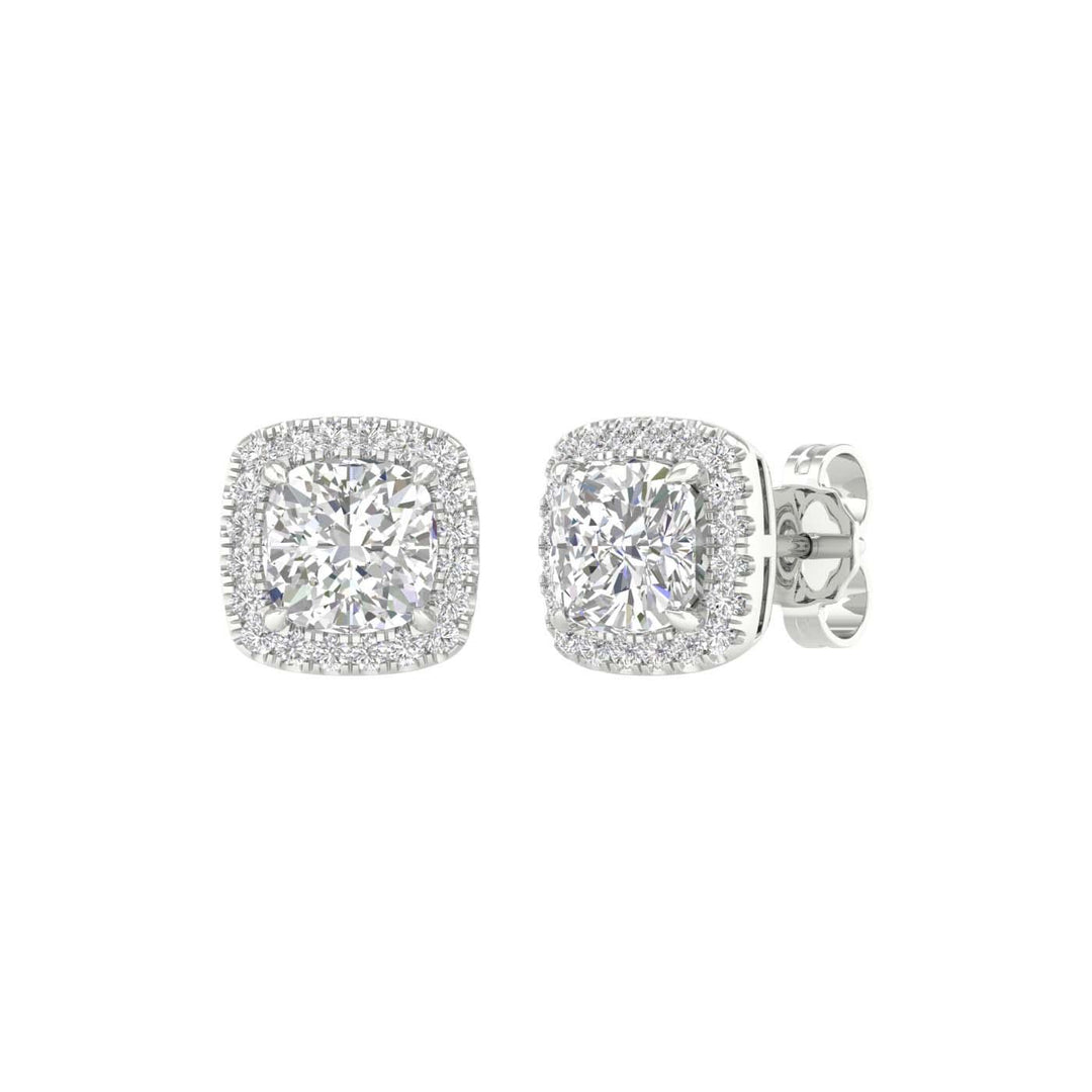 14K 2.25ct Certified Lab Grown Diamond Earrings