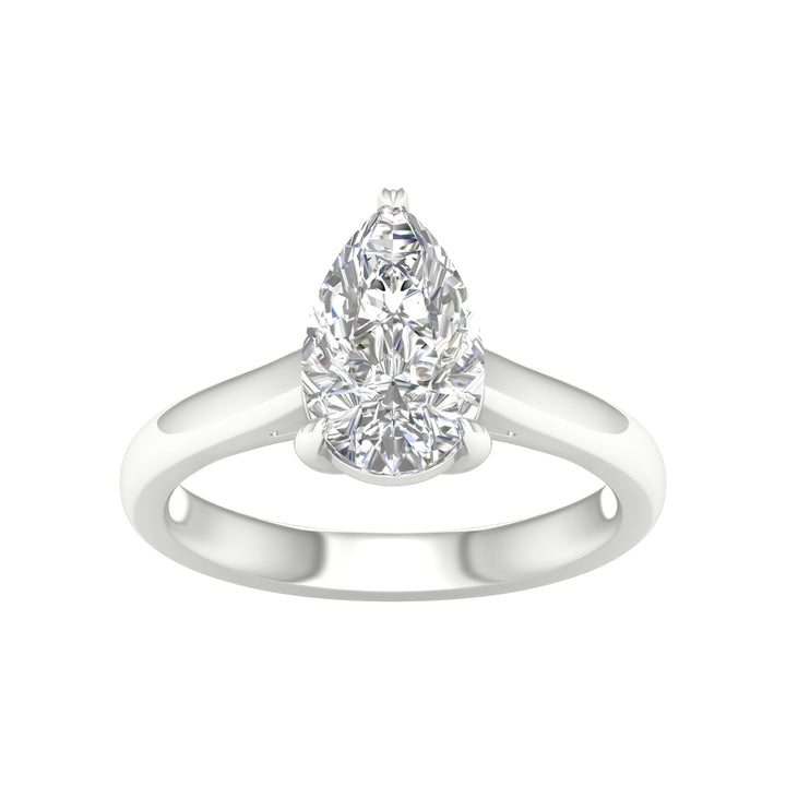 14K 2.50CT Certified Lab Grown Diamond Ring ( IGI Certified )