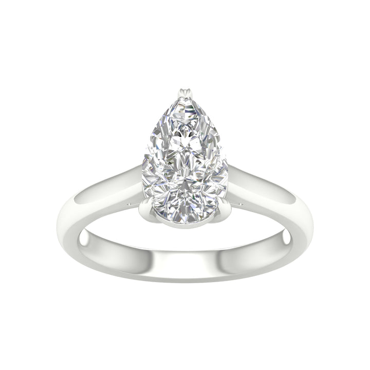 14K 2.50CT Certified Lab Grown Diamond Ring ( IGI Certified )