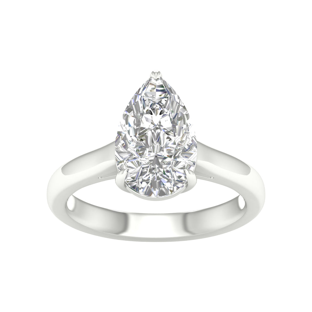 14K 4.00CT Certified Lab Grown Diamond Ring ( IGI Certified )