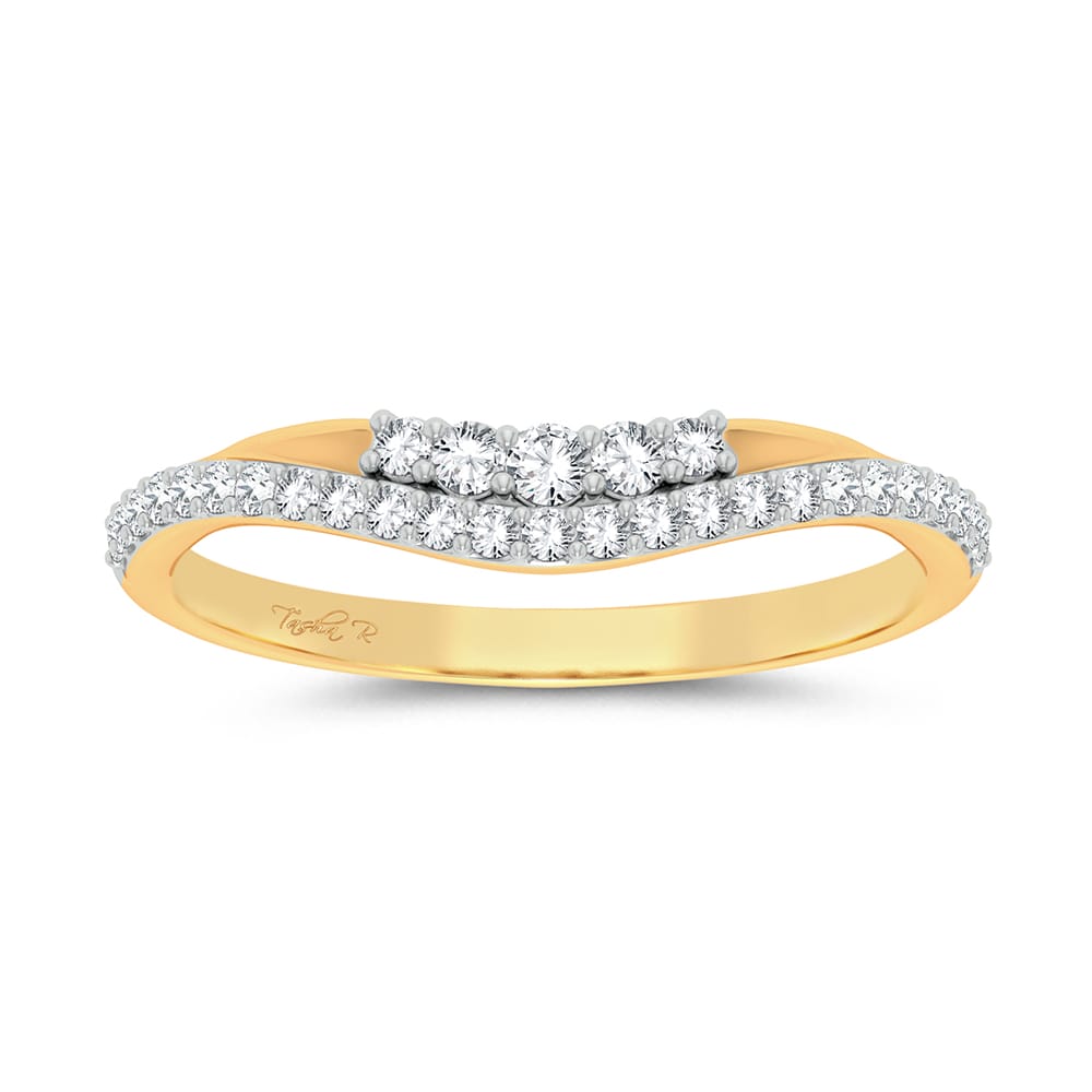 10K Yellow Gold 0.25ct Lab Diamond Womens Ring Enhancer