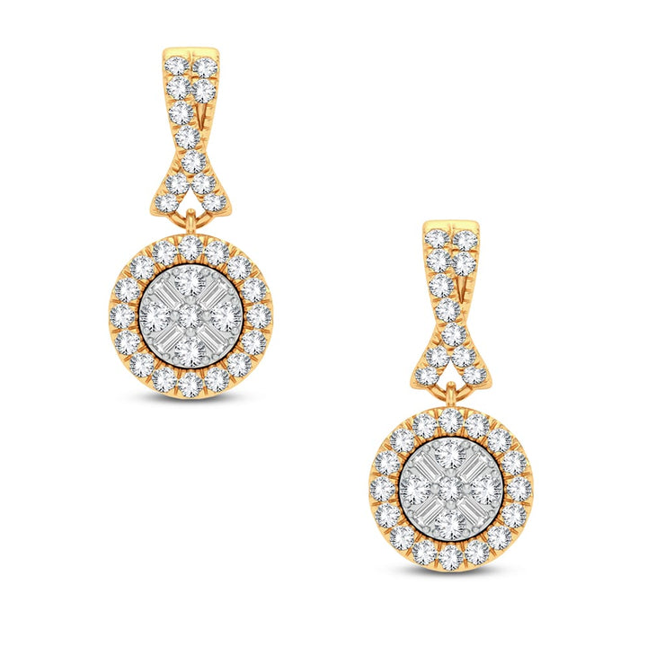 10k Yellow Gold 0.33ct Lab Diamond Stud Earrings