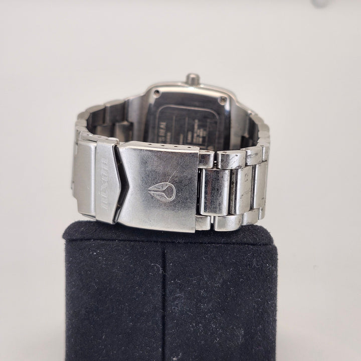 Nixon The Player Men's All Stainless Steel Real Diamond Accent Quartz Watch