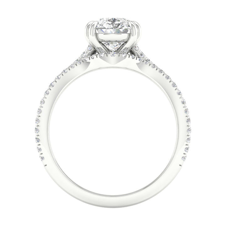14K Yellow Gold 2.50CT Lab Grown Diamond Bridal Set