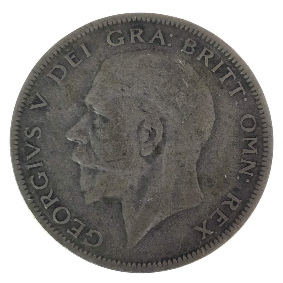 1931 Great Britain King George V Half Crown 50% Silver British Coin