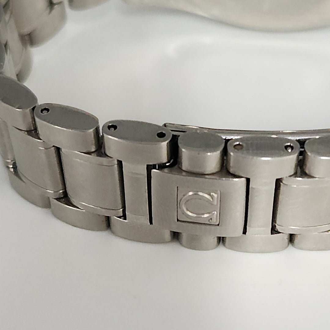 OMEGA Speed master Triple Calendar Automatic Stainless Steel Watch