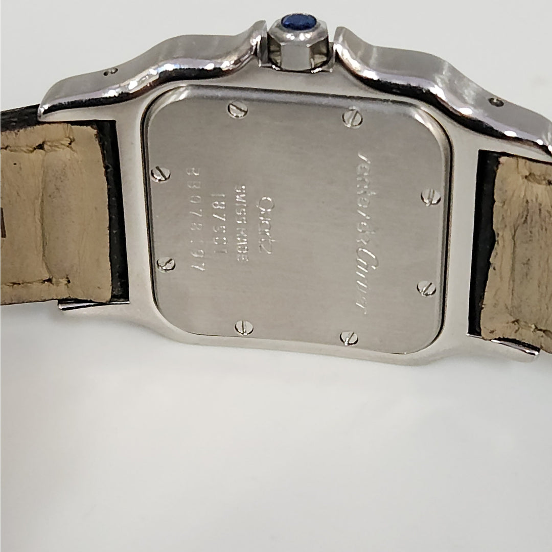 Cartier Santos Two-tone 18K Yellow Gold Quartz Watch 30 MM Classic