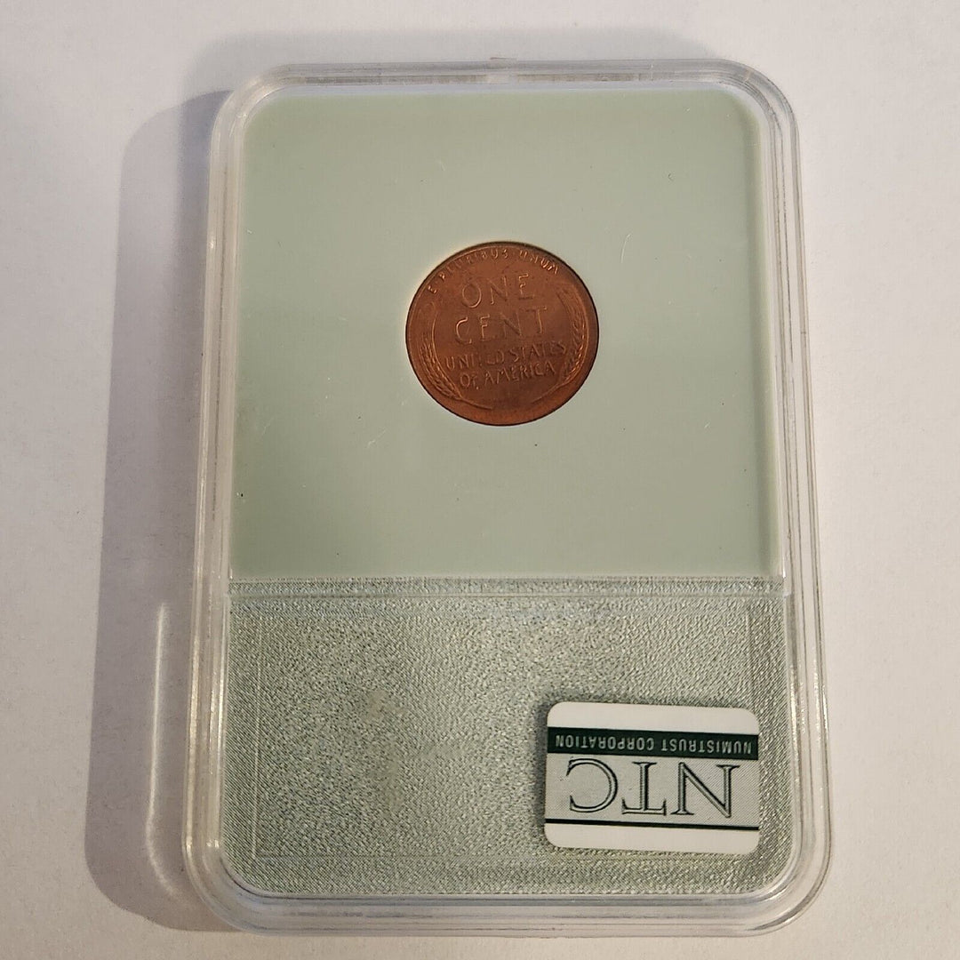 1958 MS68 RD wheat penny