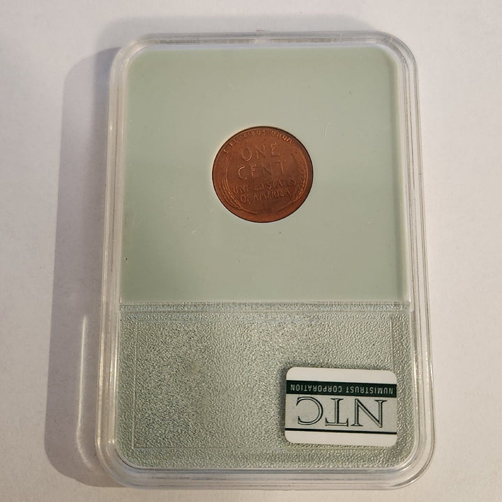 1958 MS68 RD wheat penny