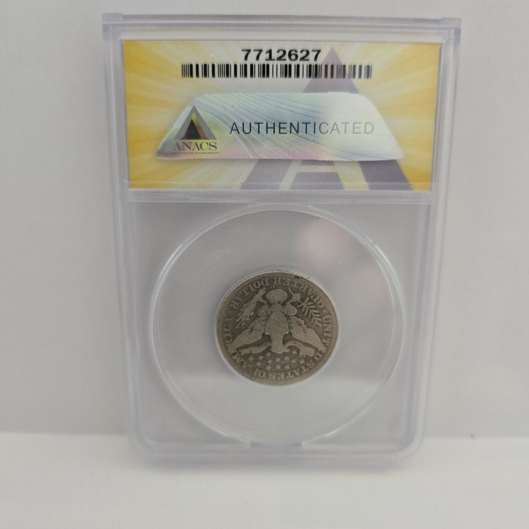 1907-O Barber Silver Quarter Good 4 ANACS