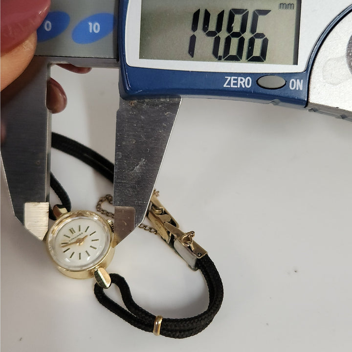 Vintage longines 14k Gold Ladies Cocktail Watch w/ Speidel bracelet