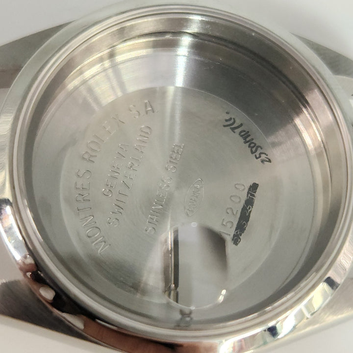 Genuine Rolex 15200 34mm Parts Lot Case Dial Bracelet 78350 557B Hands