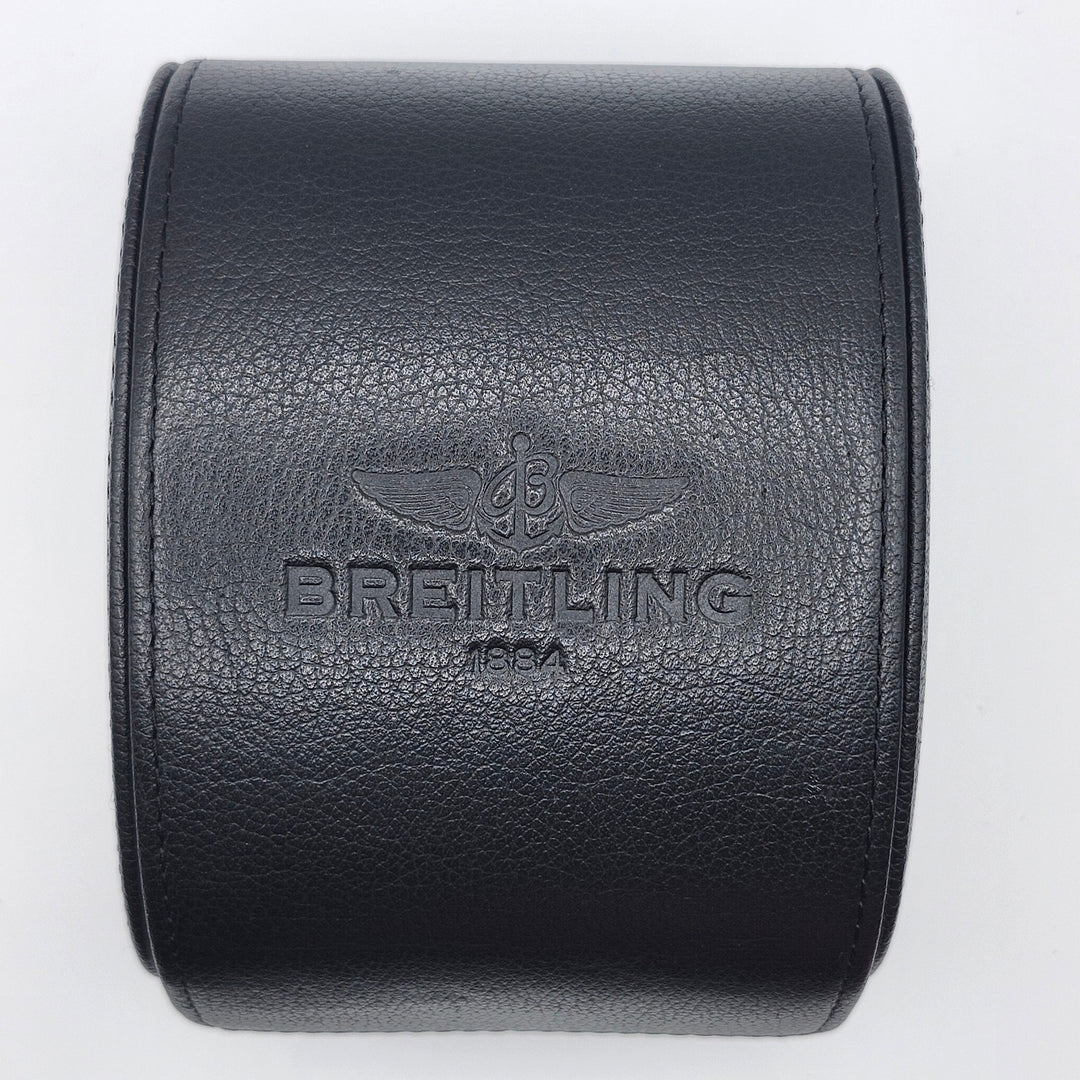 Breitling Superocean Heritage Black Dial Steel Mesh Automatic Watch Ref: A17321