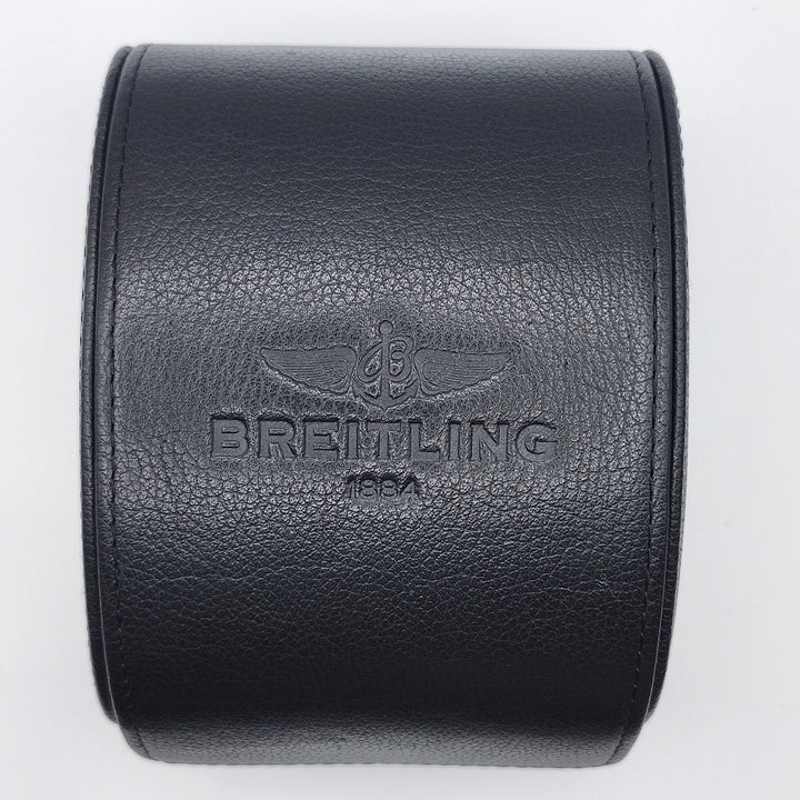 Breitling Superocean Heritage Black Dial Steel Mesh Automatic Watch Ref: A17321