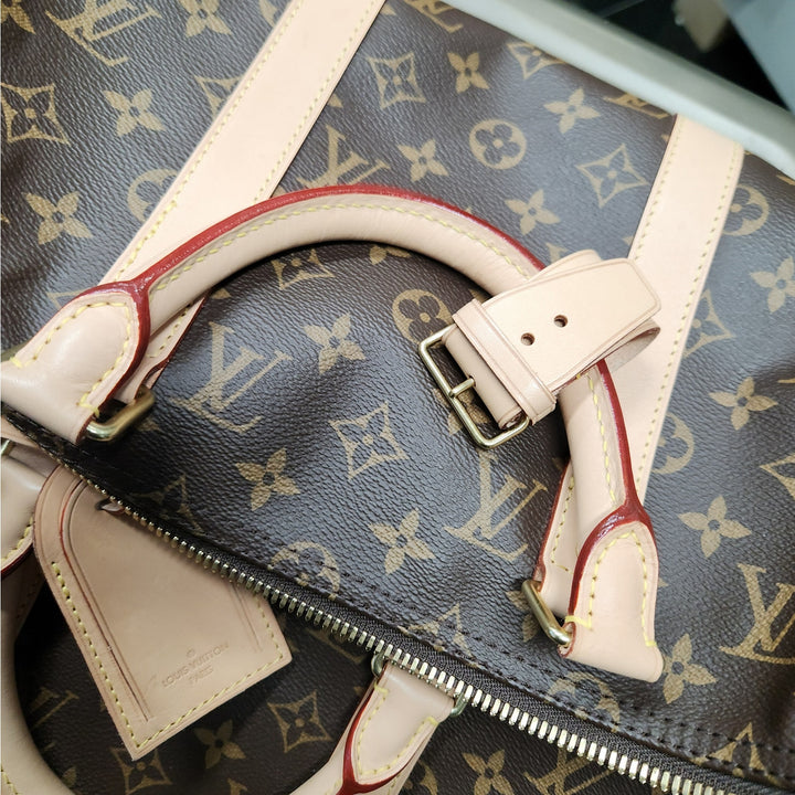 Louis Vuitton Monogram Canvas Bandouliere Travel Bag
