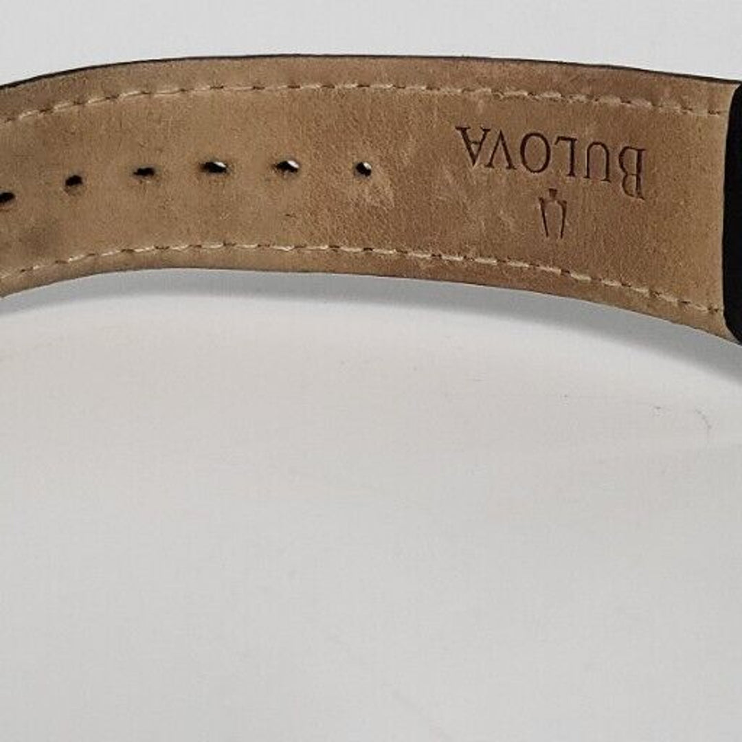 Bulova Watch Model C869892 With Leather Band