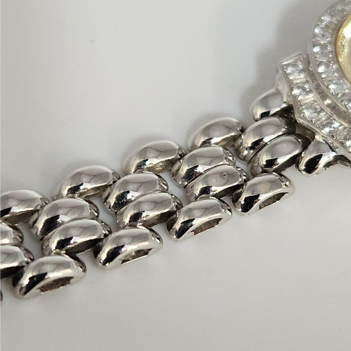 Vintage Rolex Precision 2604-9 18K White Gold Diamond Ladies Watch- Serviced