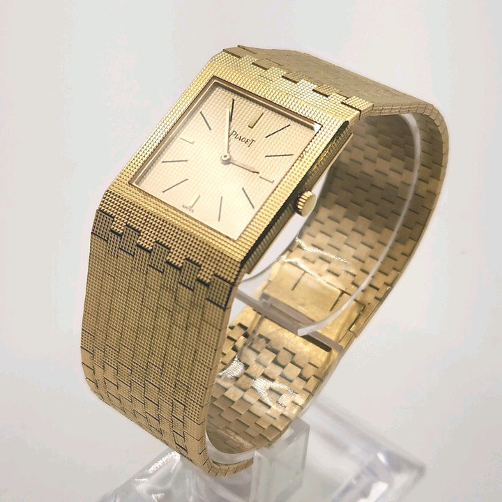 18k Yellow Gold Vintage Piaget Ref # 9131C4 Watch