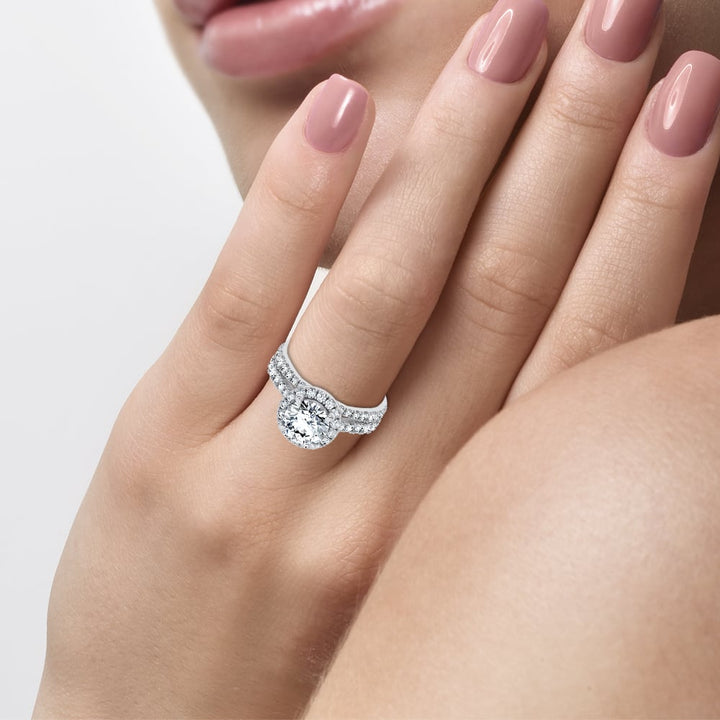 14K 3.00CT DIAMOND TRIO SET